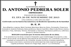 Antonio Pedrera Soler